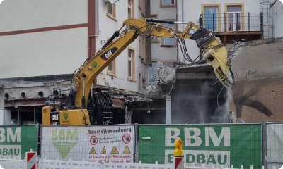 Frankfurt am Main, Radilostr. 1 - Abbruch eines ehemaligen Lebensmittelmarktes